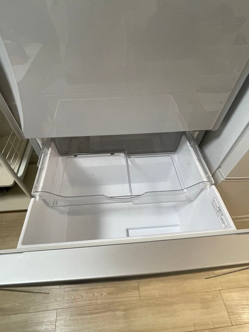 HITACHI ノンフロン冷凍冷蔵庫 R-S37CMV メタリックグレー