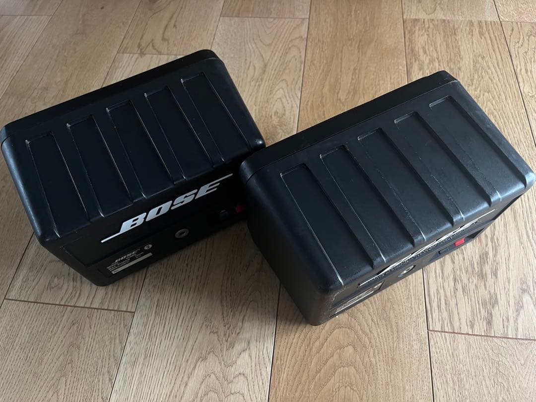 美品 Bose 101mm 連番ペア 鳥マーク　ブラケット付
