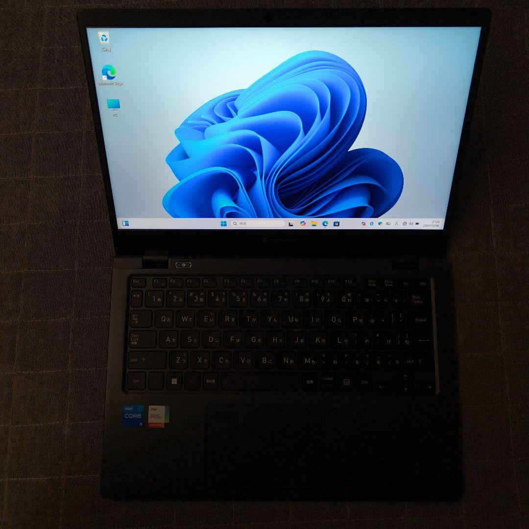 美品 Dynabook 超軽量 驚速 12世代i5 16GB 512GB 5