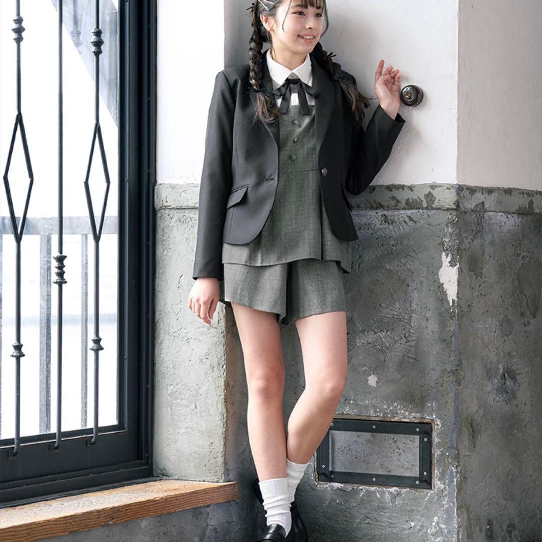 1度のみ使用☆女の子セレモニースーツ　卒業式スーツ　165cm