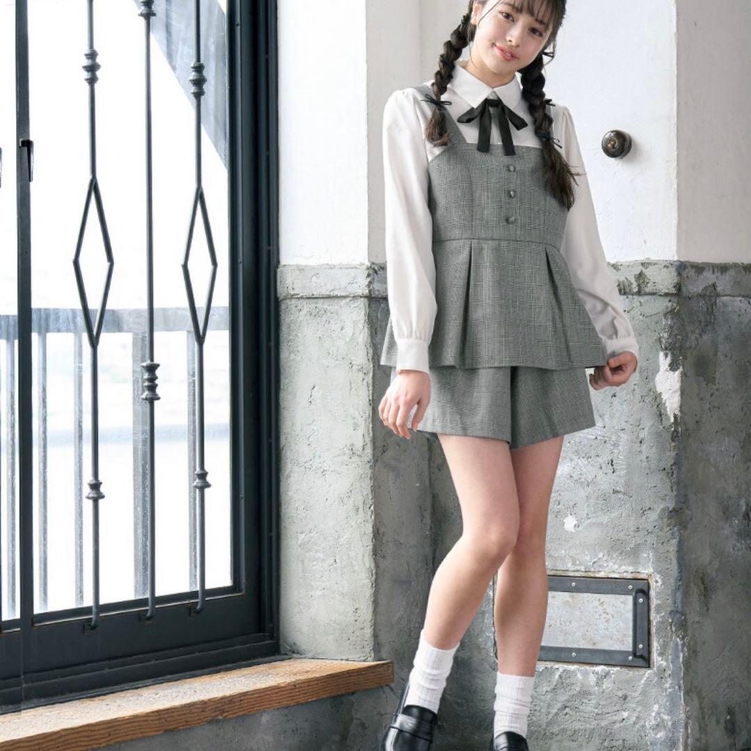 1度のみ使用☆女の子セレモニースーツ　卒業式スーツ　165cm