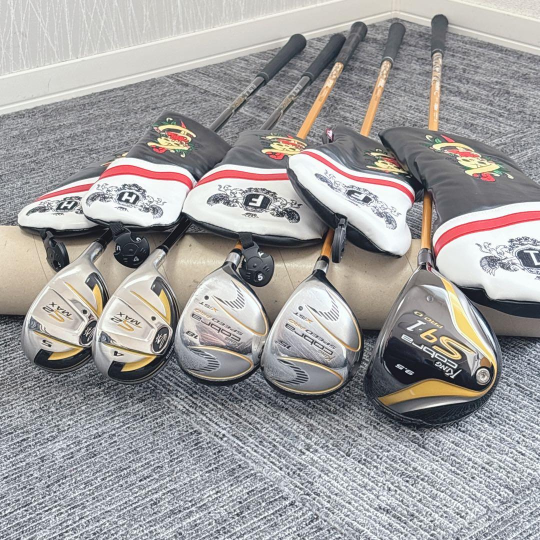 超豪華❗️cobra/コブラ 初心者 名器 メンズ ゴルフクラブセット