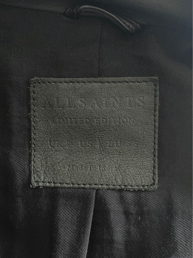 美品　ALL SAINTS レザージャケット　BALES