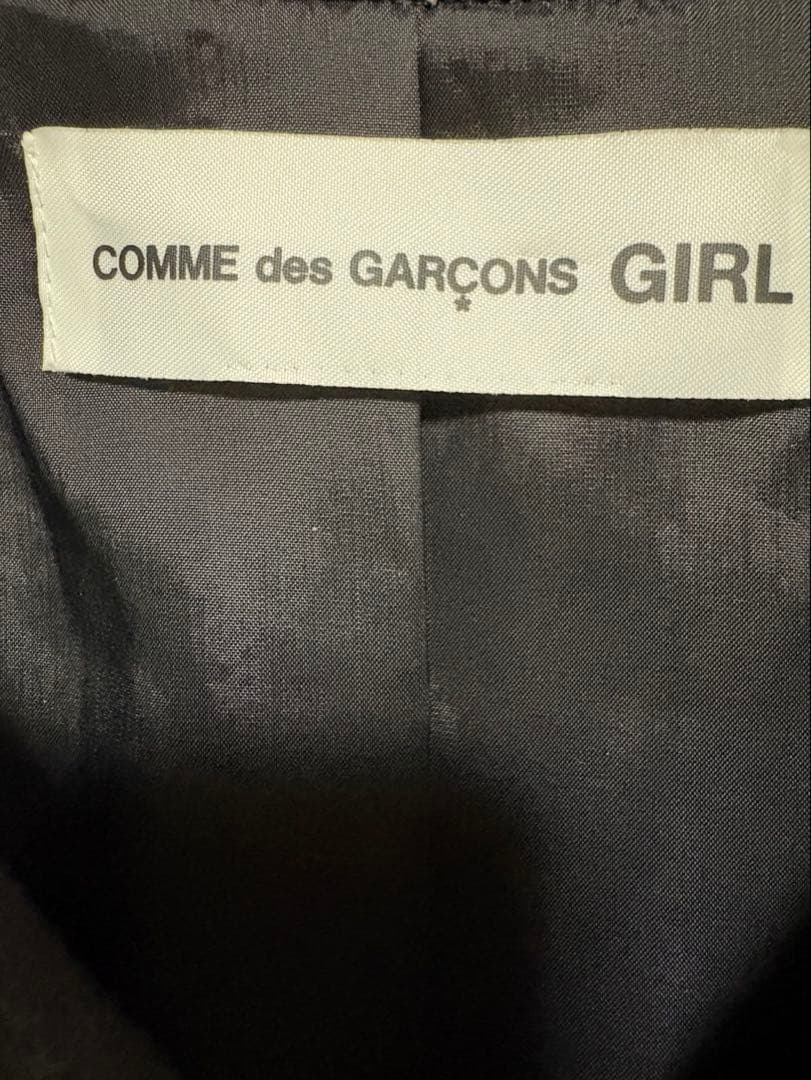 コムデギャルソンガール　セーラーカラー紺ジャケット