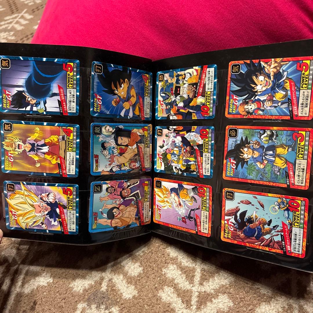 ドラゴンボールカードダス　ファイルとカードセット