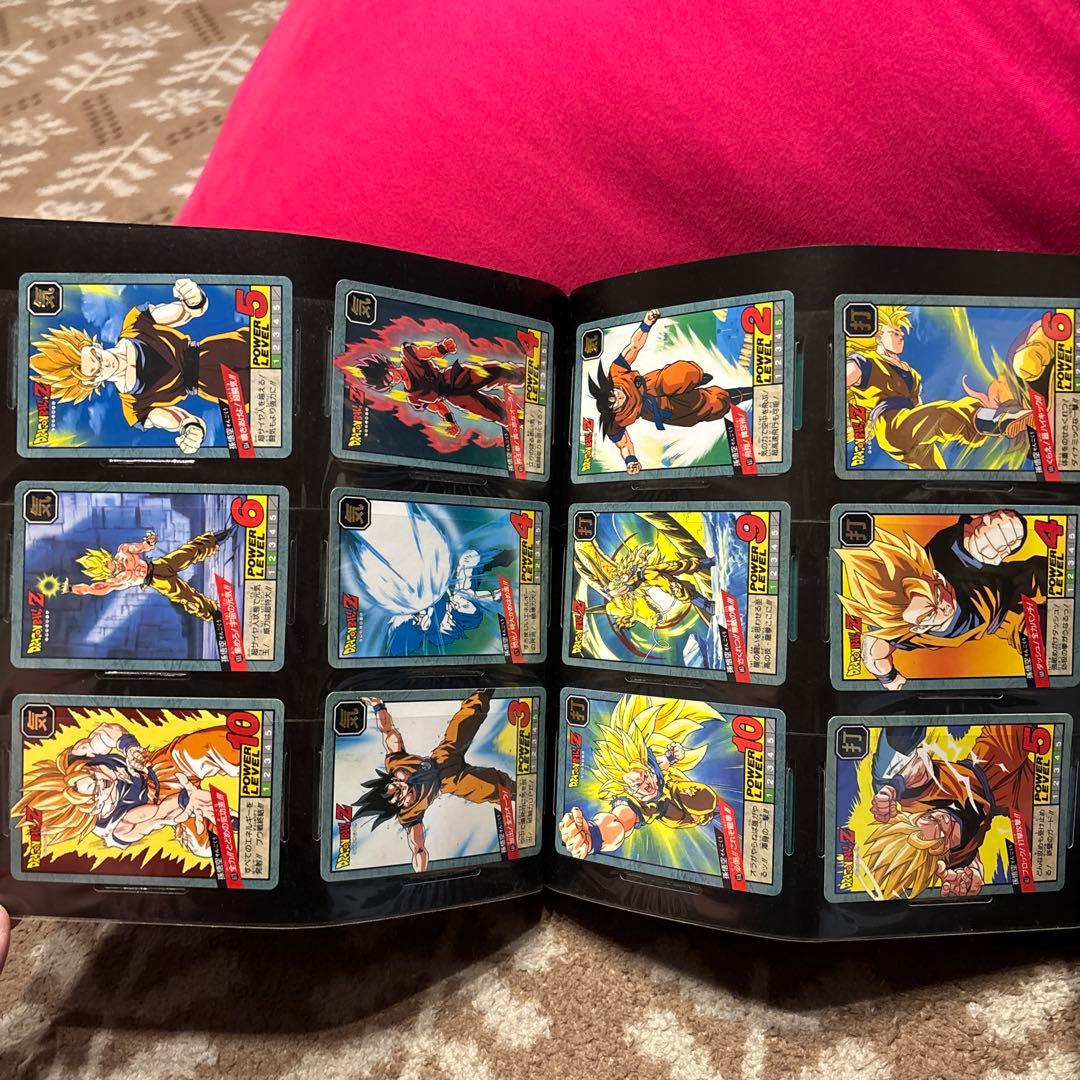 ドラゴンボールカードダス　ファイルとカードセット