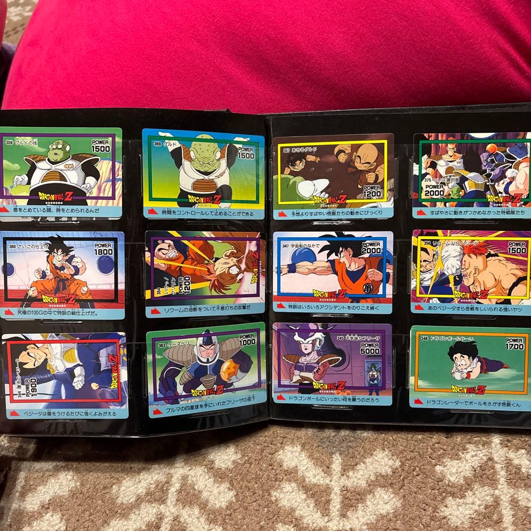 ドラゴンボールカードダス　ファイルとカードセット