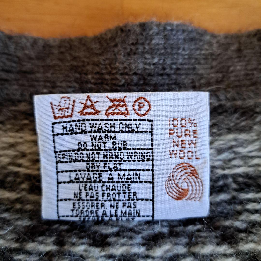 Jamieson's フェアアイル柄 ウールベスト グレー系