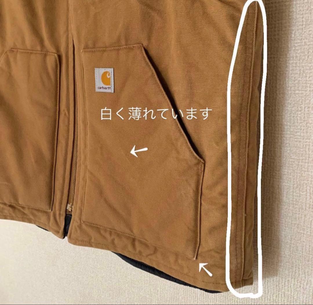 Carhartt カーハート ベスト ブラウン サイズM
