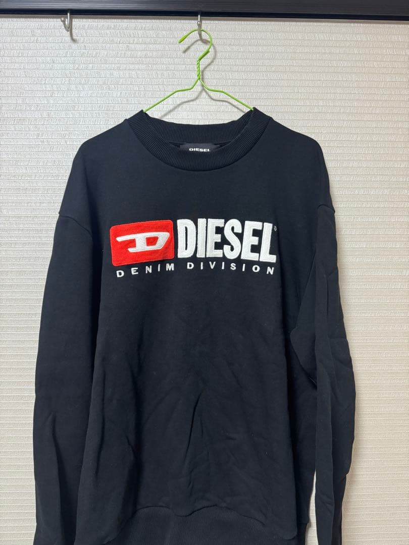 DIESEL DENIM DIVISION トレーナー ブラック、グレー