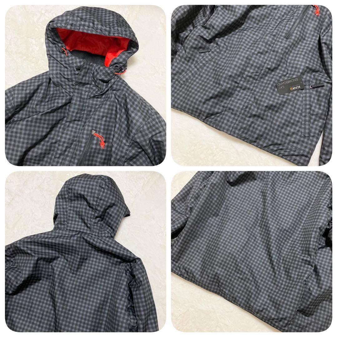 新品同様 タグ付 IGNIO スキー スノボ ウエア セットアップ XO 黒