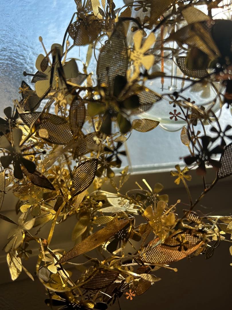 【貴重】トードボーンチェ　ランプシェード　Garland ゴールド