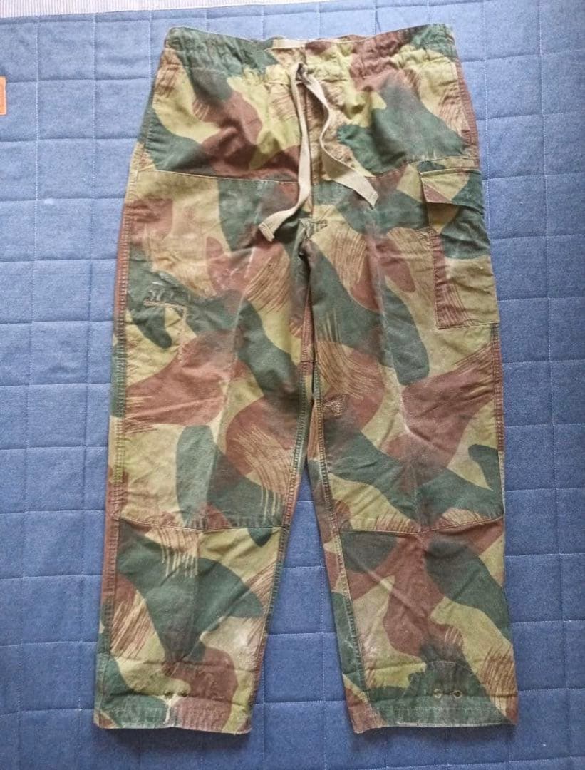 50s　ベルギー軍　ブラッシュカモパンツ