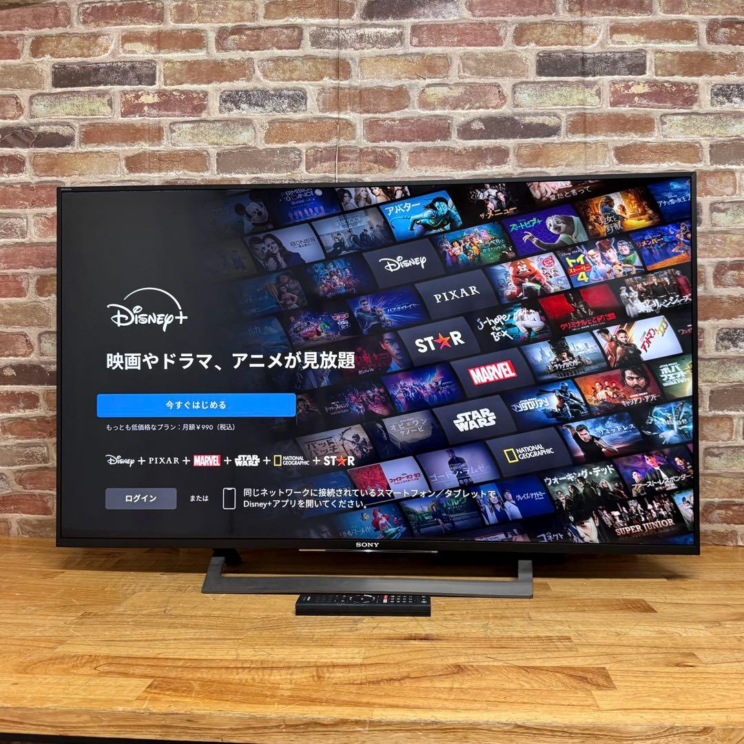 SONY 43V型 4K 液晶テレビ BRAVIA KJ-43X8300D