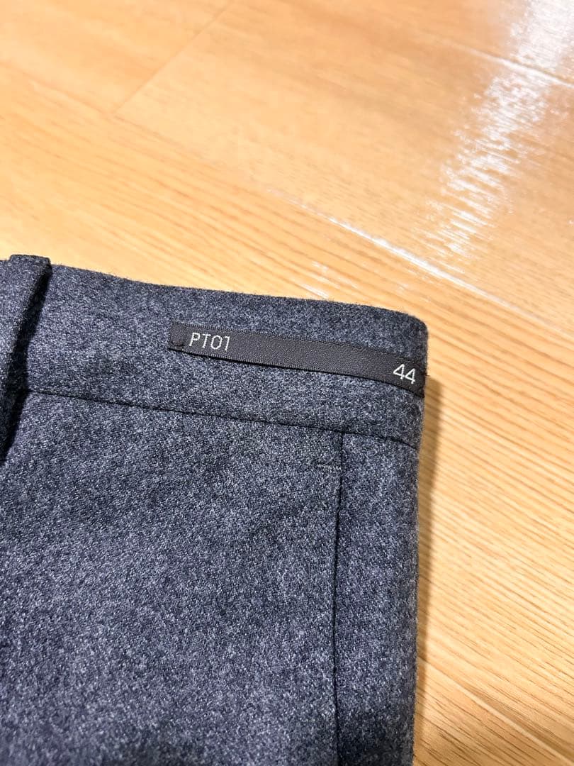 未使用　PT01 スーパースリムフィット　ストレッチ　トラウザーズ　フランネル