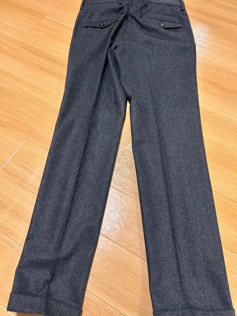 未使用　PT01 スーパースリムフィット　ストレッチ　トラウザーズ　フランネル