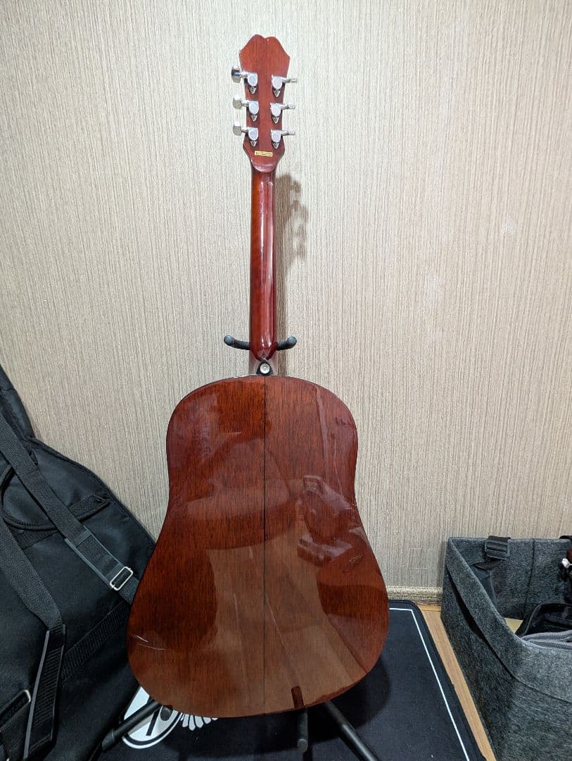 良音/Epiphone　AJ-10 改チューナー付エレアコ　ケース付