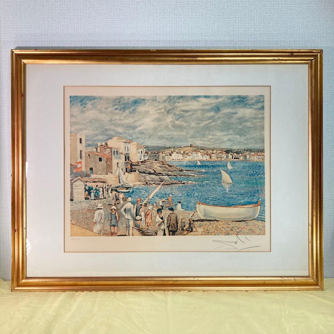 【真作】サルバドール・ダリ「カダスケ」リトグラフ 直筆サイン 絵画 版画