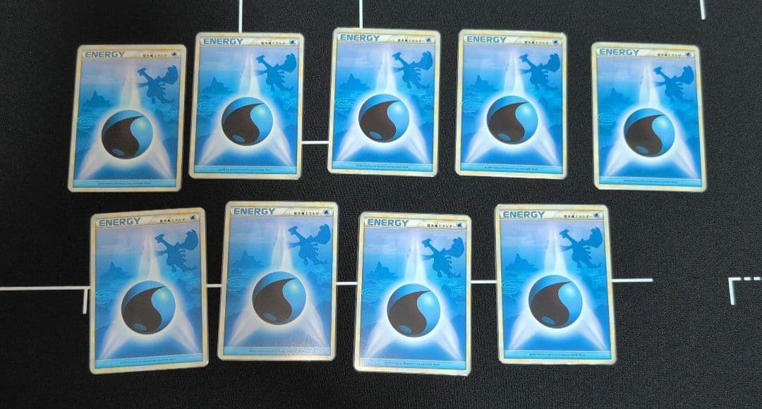 ポケモンカード 水エネルギー レジェンド 9枚セット　ルギア