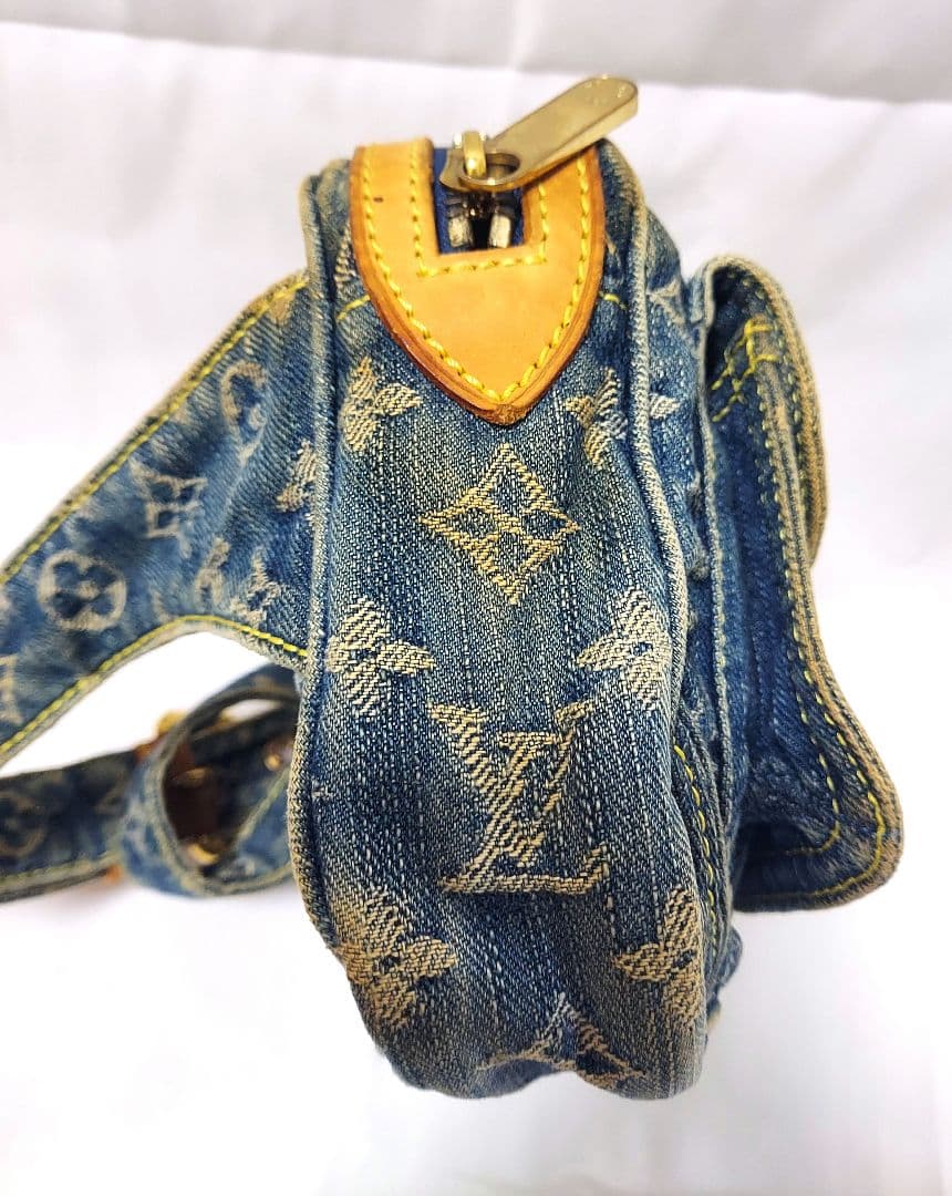 状態良好 デニム ボディバッグ バムバッグ ウエストバッグ ウエストポーチ 希少