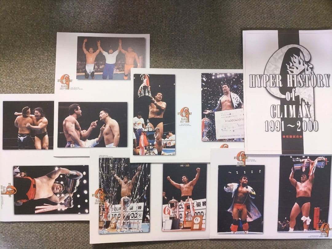 希少品 新日本プロレス公式DVD HYPER HISTORY of CLIMAX
