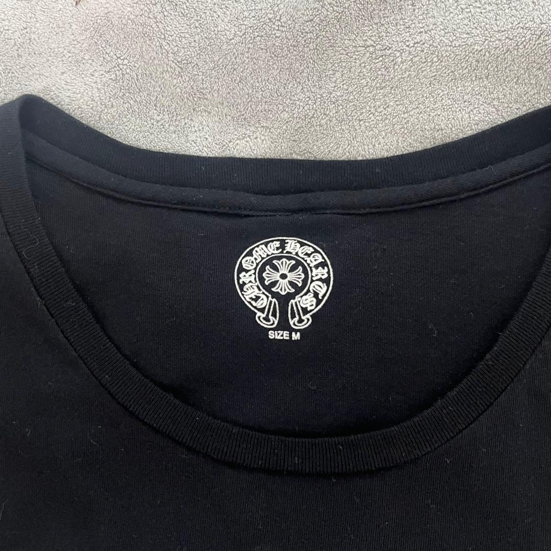 ‪CHROME HEARTS クロムハーツ 黒 半袖 Tシャツ