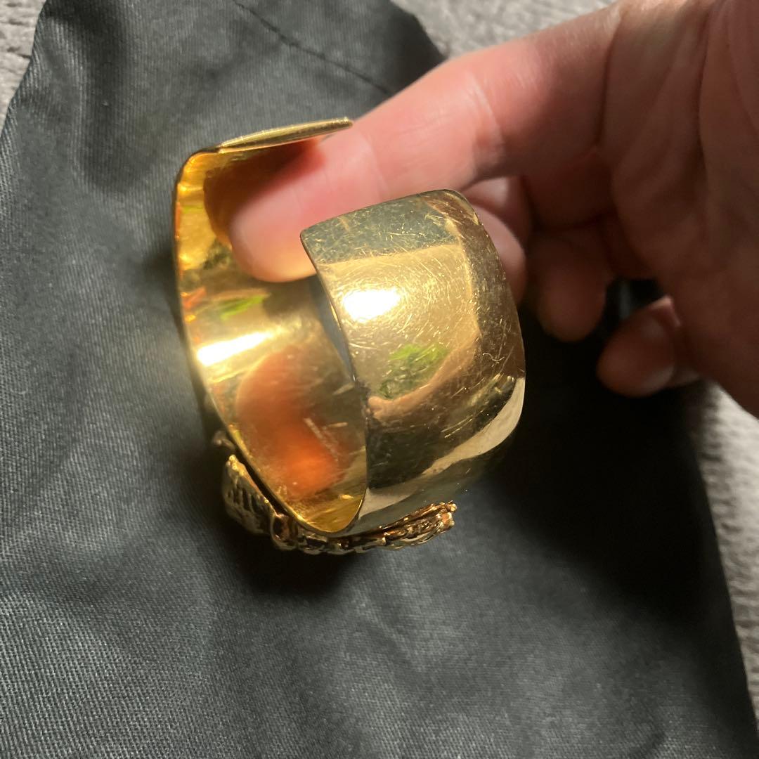 サンローラン　ライオン　バングル　アニマル