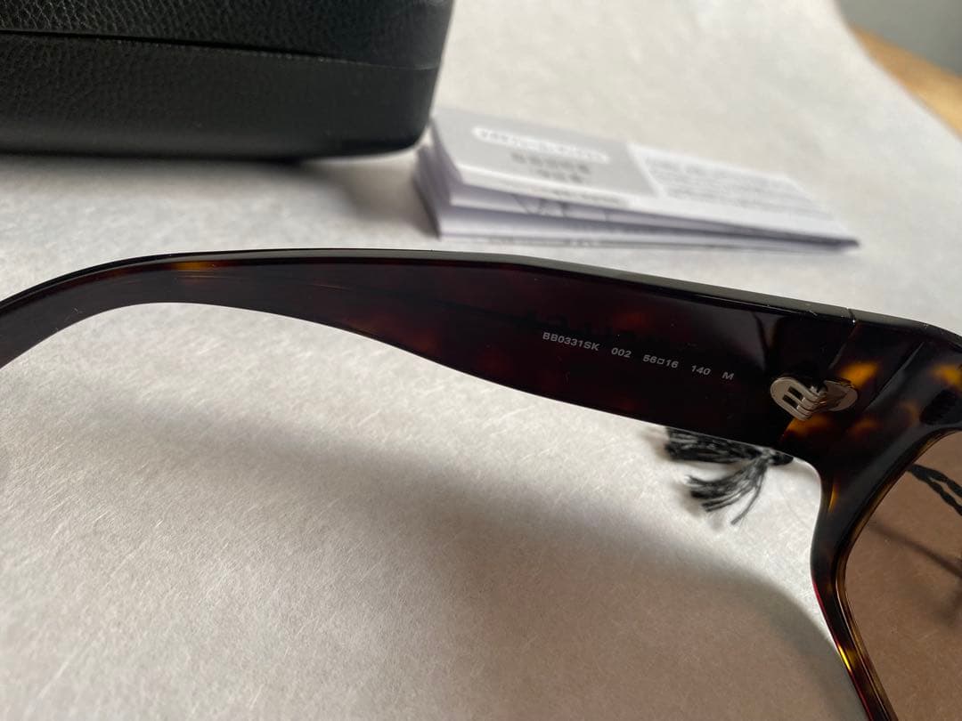 BALENCIAGA ブラウン サングラス ケース付き