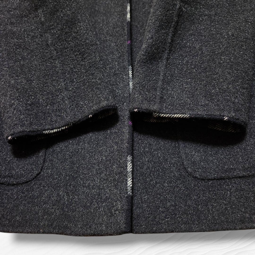 【美品】BURBERRY London ショートコート レディース カシミヤ混