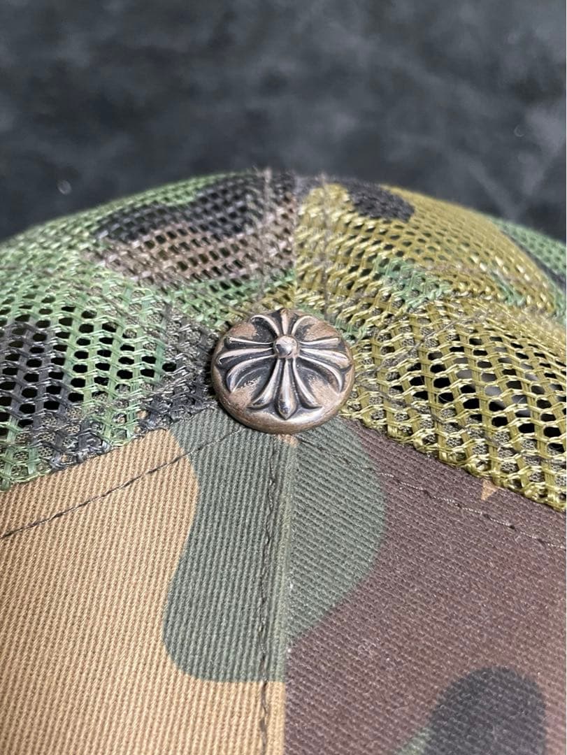 【美品】Chrome Hearts トラッカーキャップ　迷彩