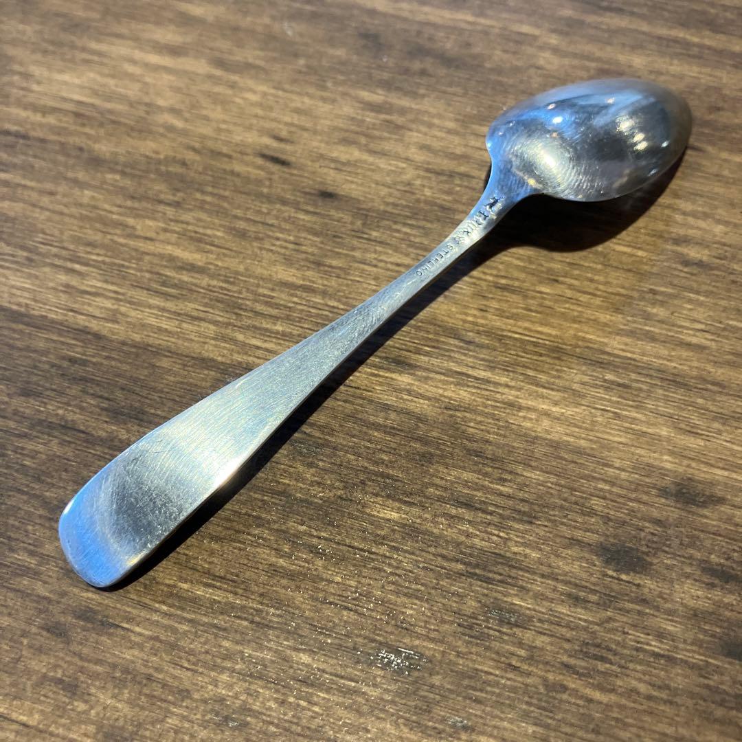 【純銀 スターリングシルバー】スプーン6本