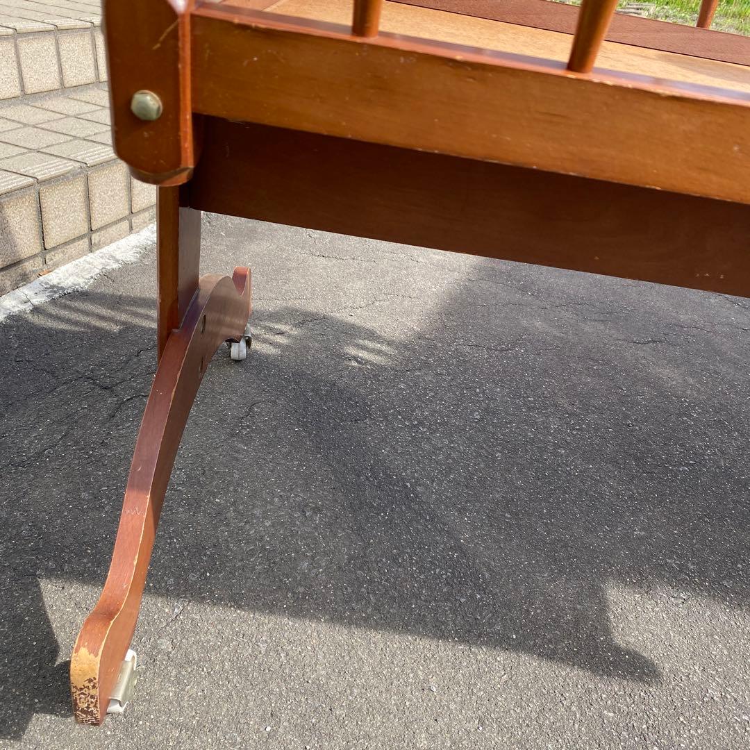 【希少品】アンティーク　ベビーベッド　ゆりかご　レトロ