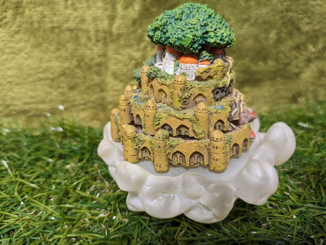 聖堕天使　スタジオジブリ　天空の城ラピュタ　空中庭園フィギュア　二万馬力