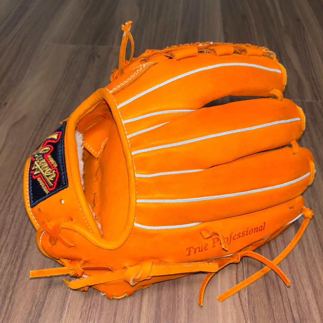 slugger スラッガー　左投げ用軟式グローブ オレンジ