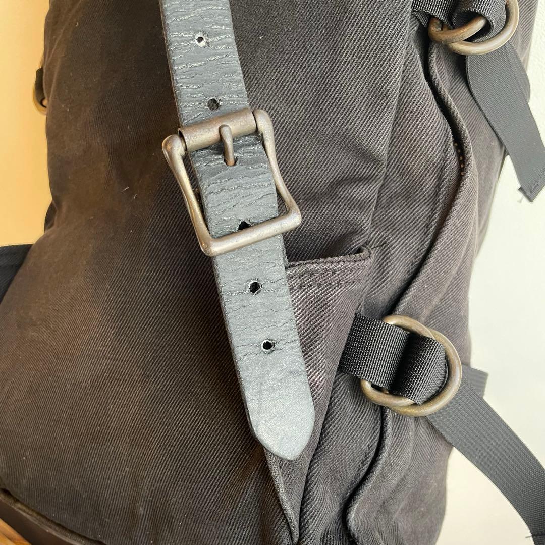 filson バッグ　リュック　バックパック　ロールトップ　ブライドルレザー