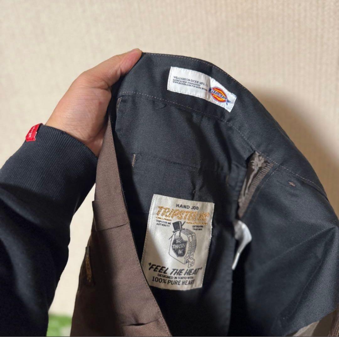 最終値下【美中古】Dickies TRIPSTER ブラウン XL 第五弾