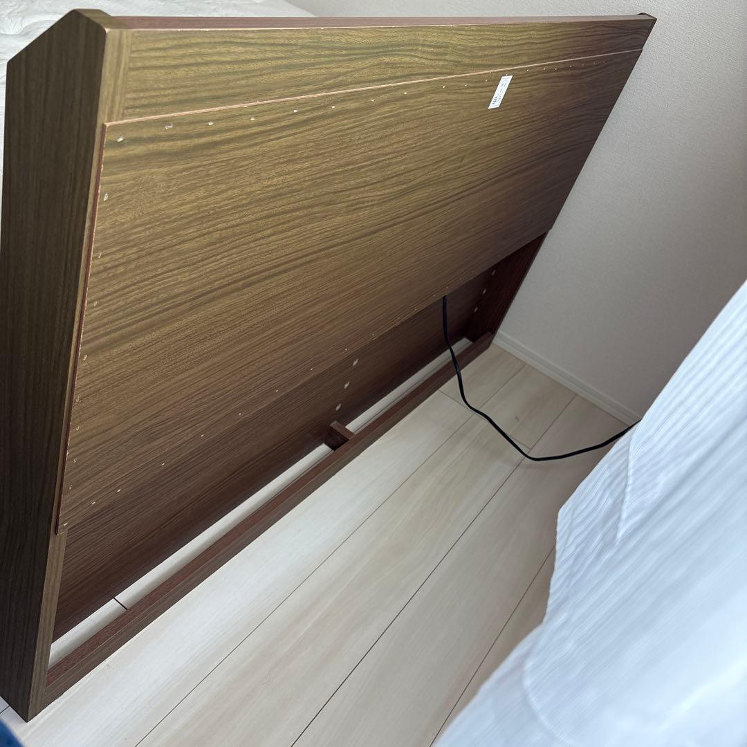 ニトリ　ダブルベッドフレーム