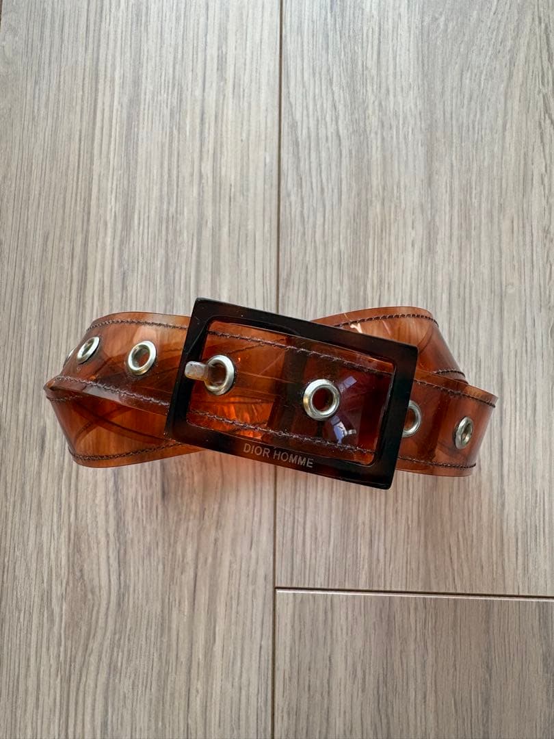 Dior Homme ディオールオム エディ ブラウン ベルト