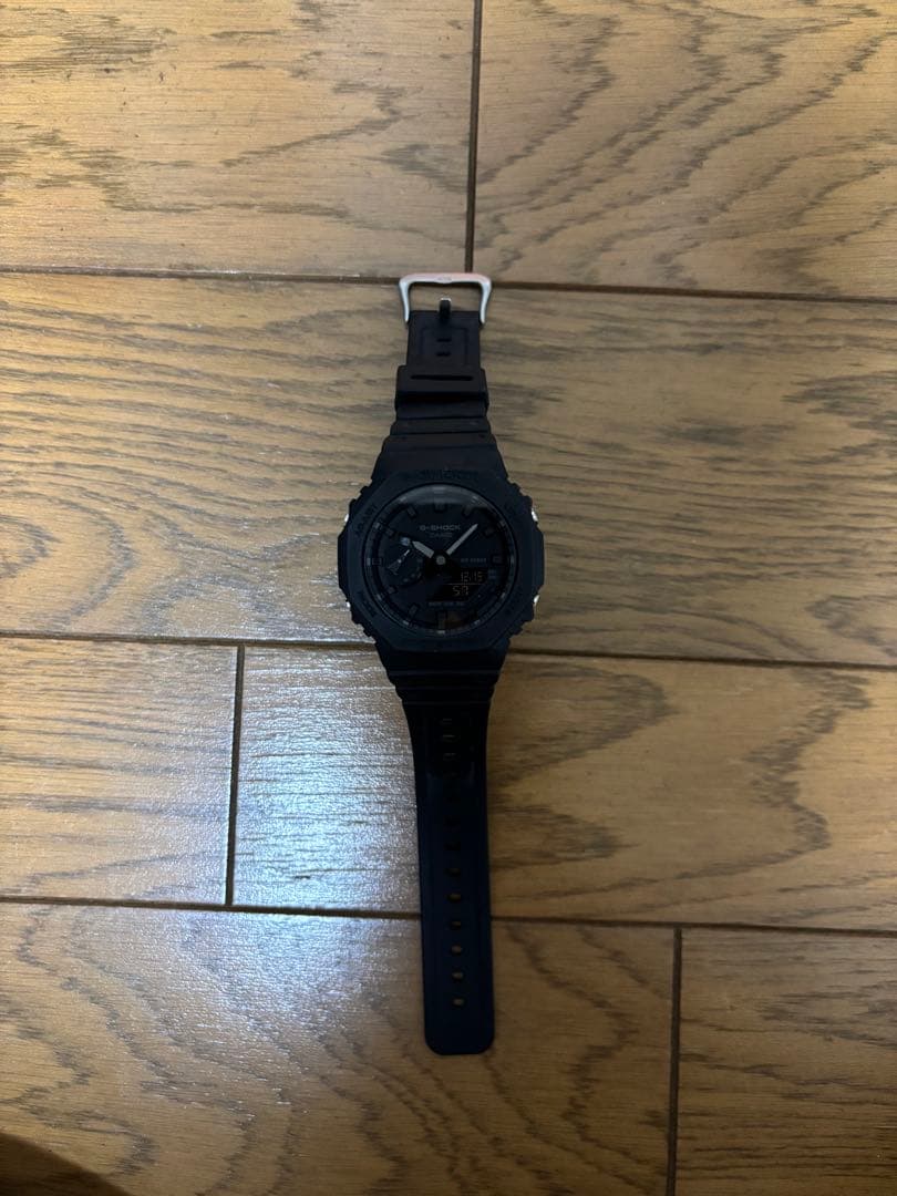 G-SHOCK CASIO GA-2100 オールブラック　デジタル　腕時計