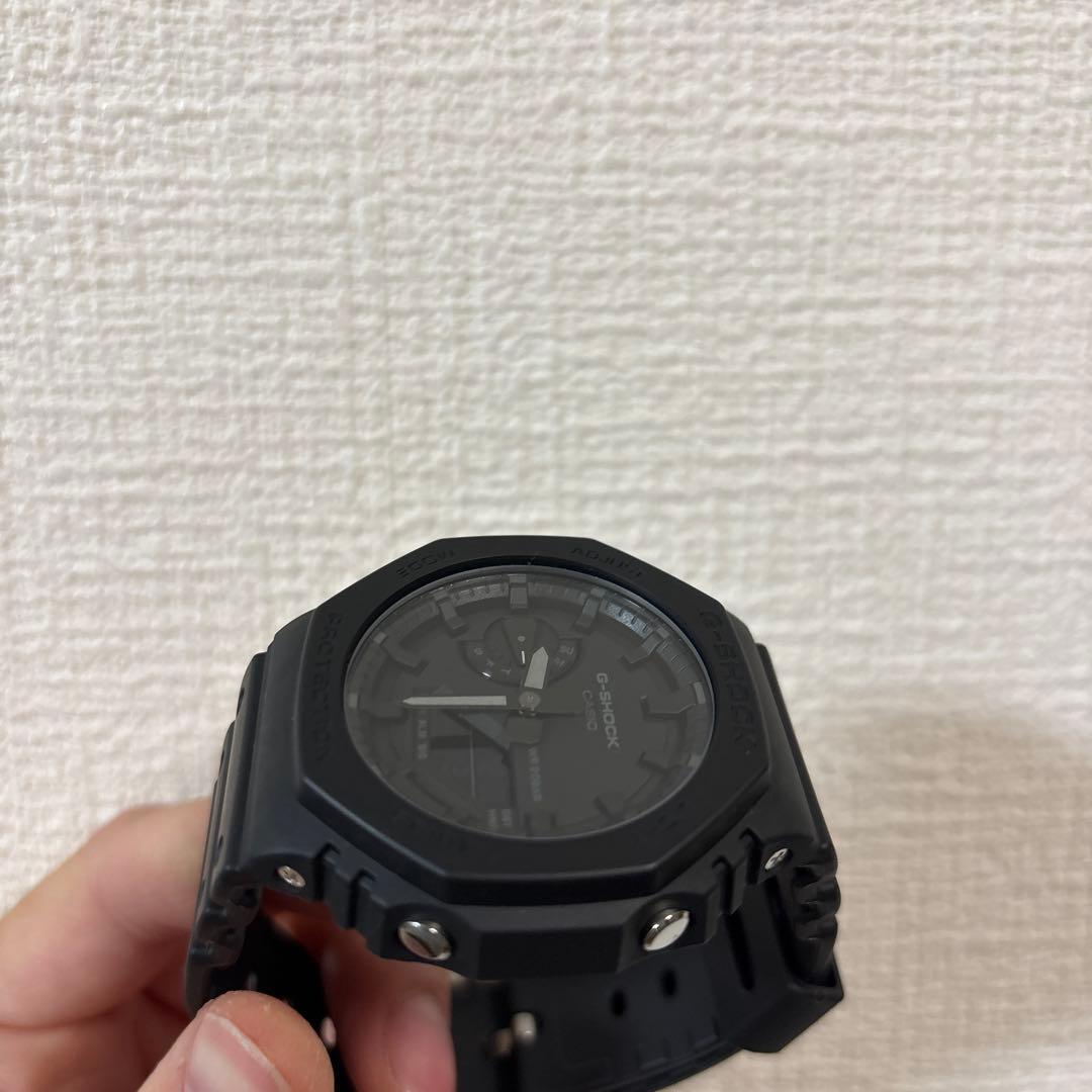G-SHOCK CASIO GA-2100 オールブラック　デジタル　腕時計