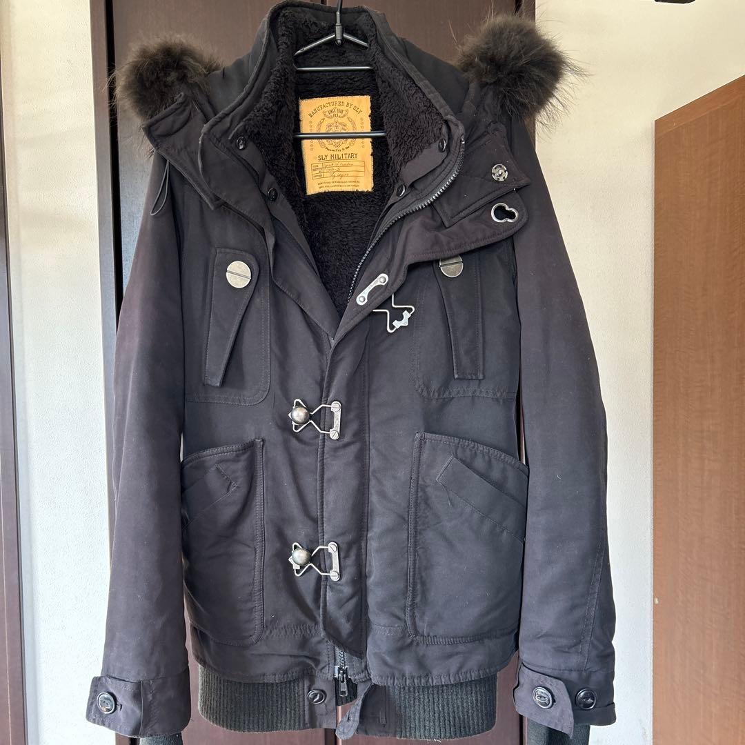 SLY スライ　モッズコート　y2k ミリタリー　N3B 黒