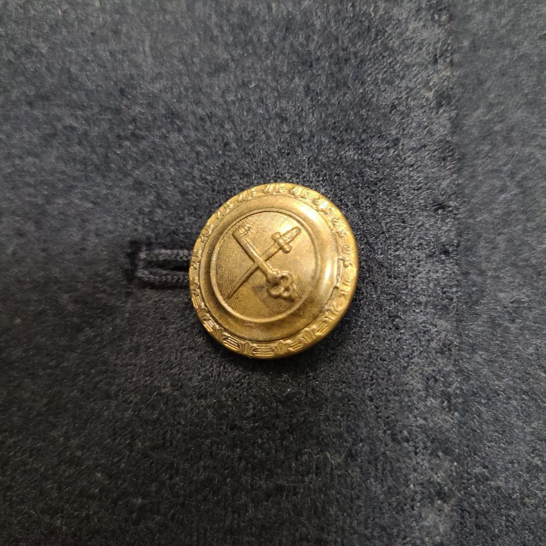 ラルフローレン 紺ブレ テーラードジャケット ワッペン 金ボタン エンブレム