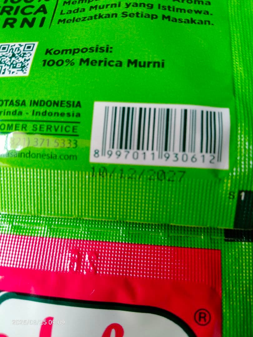 LADAKU Merica Bubuk 挽き胡椒 - 500袋