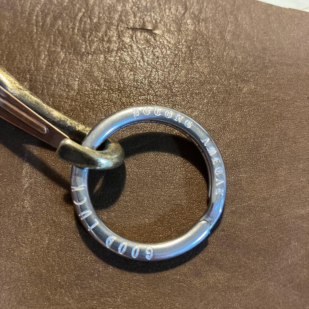 ヴィンテージフランス製カラビナ　north＆juddナスカン使用　キーチェーン！