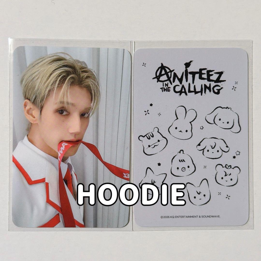 【フーディー】 ATEEZ ウヨン ANITEEZ CALLING トレカ