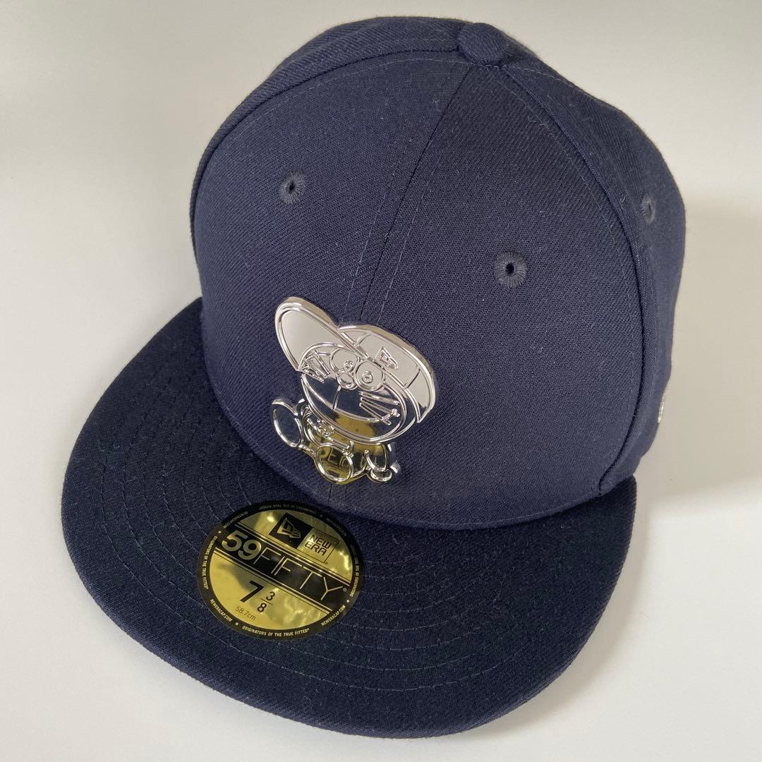 【新品タグ付】NEWERA ドラえもん 50周年キャップ メタル　59FIFTY