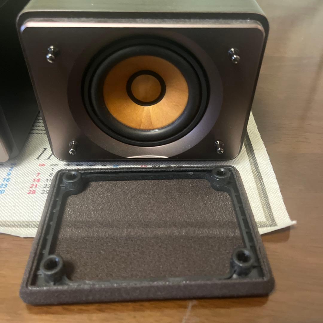 【2023年製】JVCケンウッド EX-S55-T ウッドコーン ブラウン