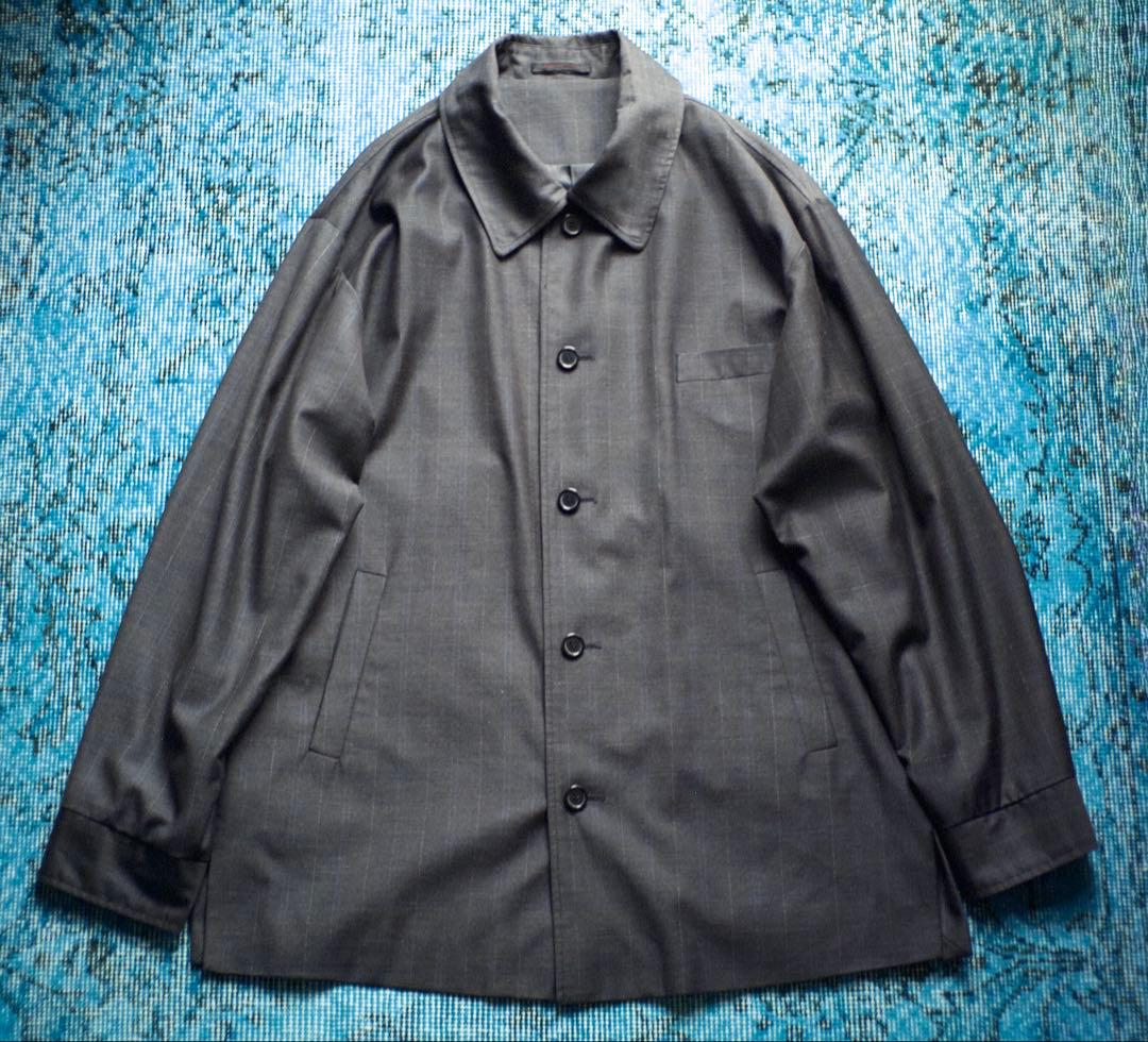 ジャケット・アウター 80s 90s ITALY plaid pattern coat EURO