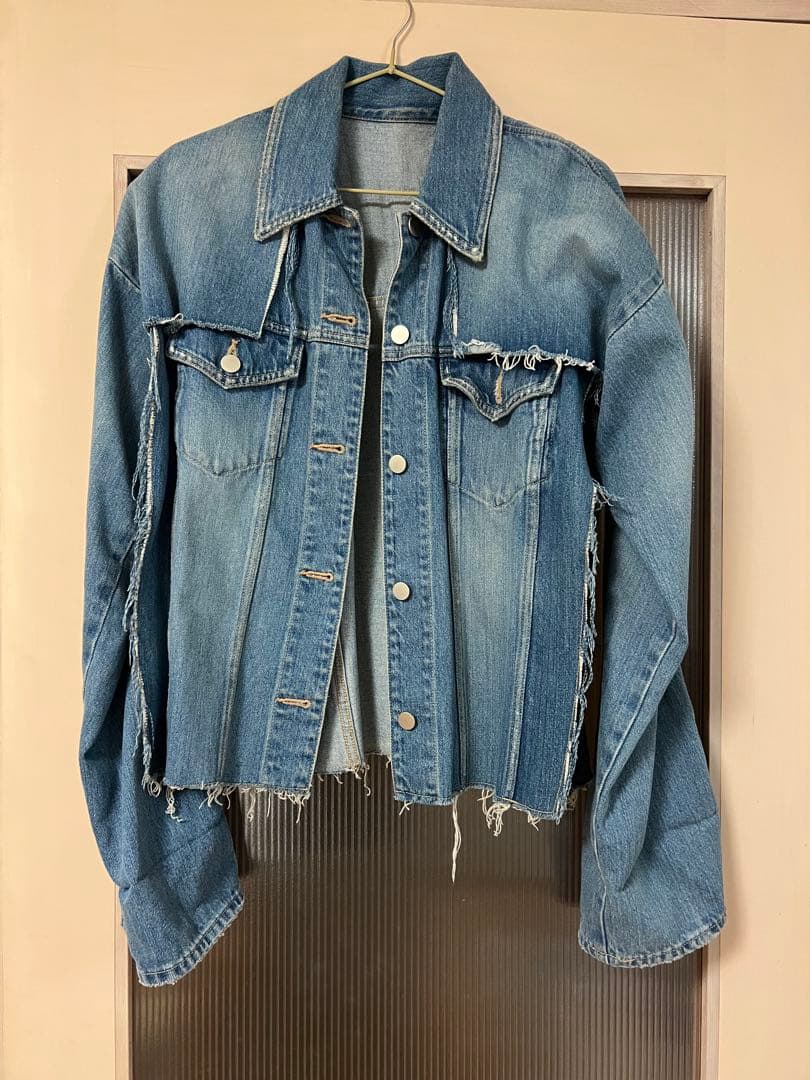 ジャケット・アウター PERVERZE cover wide denim jacket