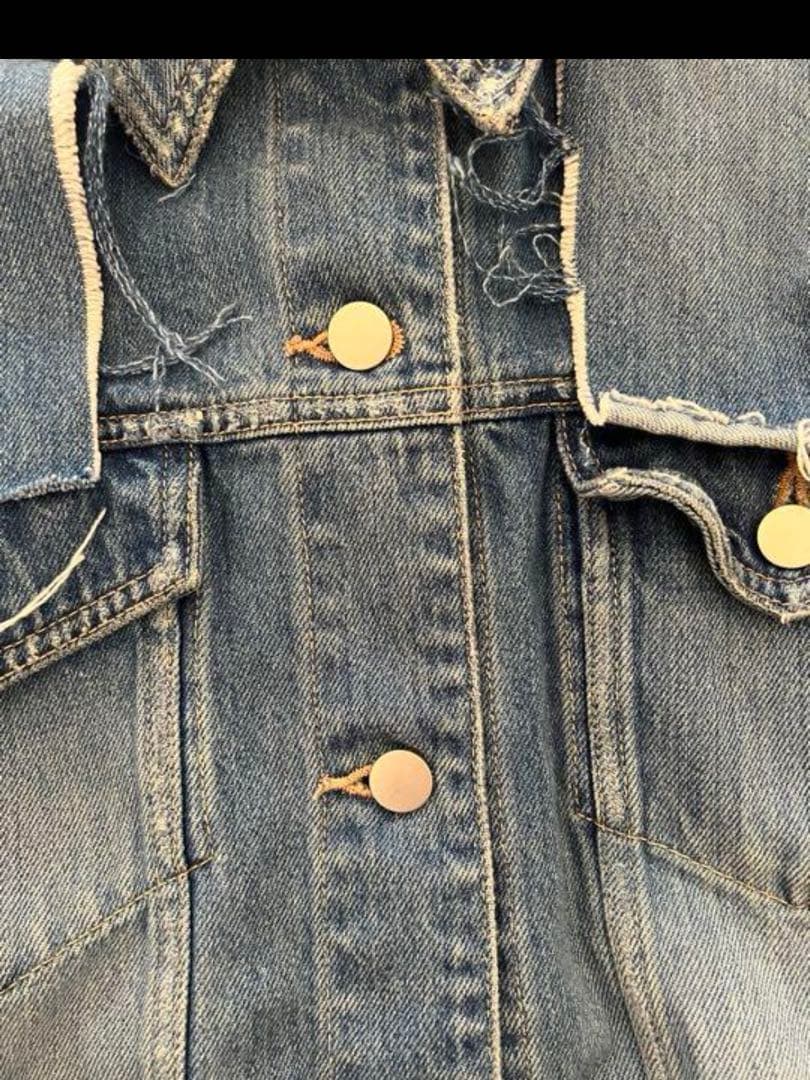 ジャケット・アウター PERVERZE cover wide denim jacket